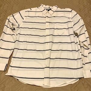 Aeropostale Men’s Striped Slim Fit Shirt- XL